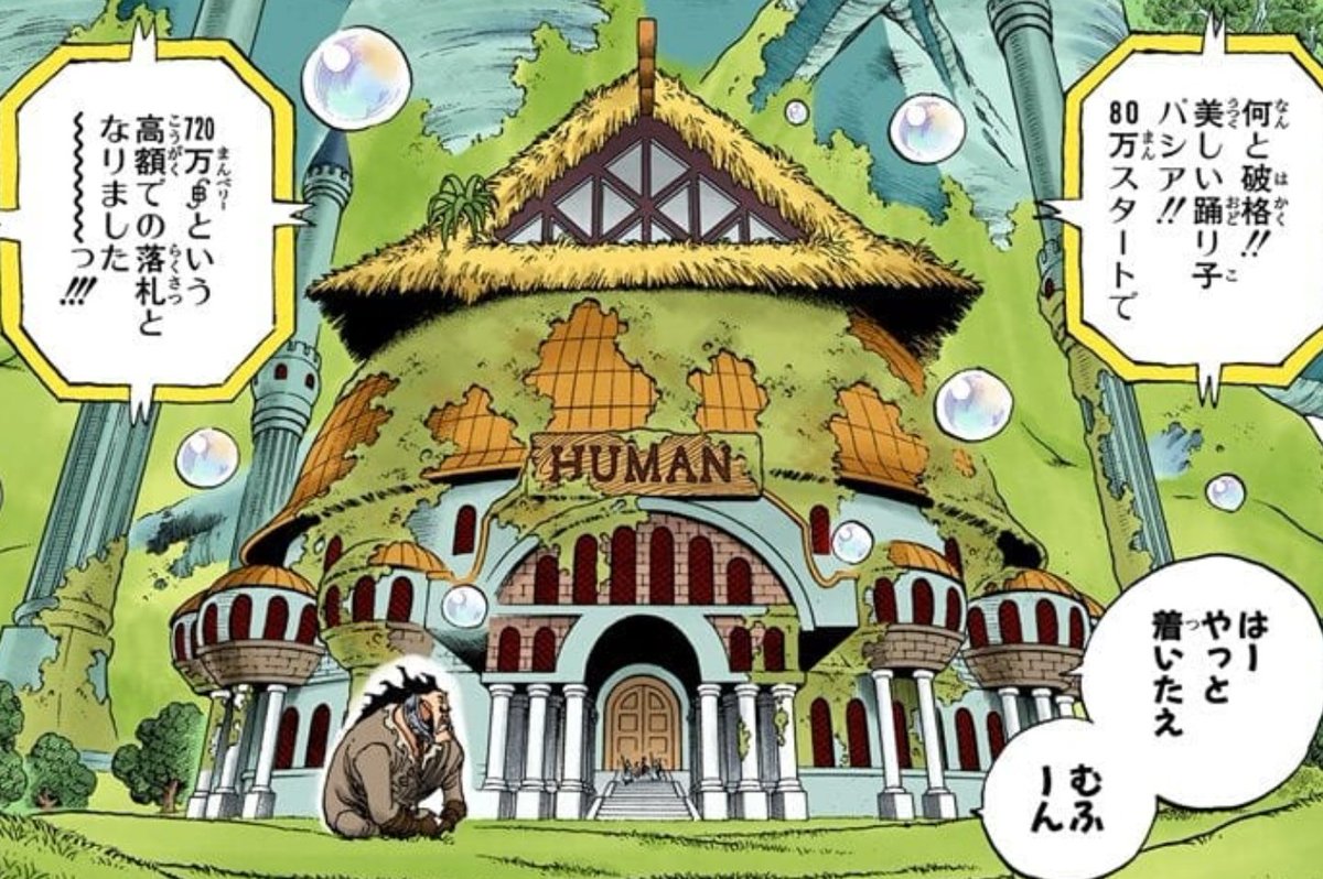 45万ドル出す『96時間』の暗黒金持ちに比べると、ワンピースの暗黒金持ちは経済力で劣る感じがする。