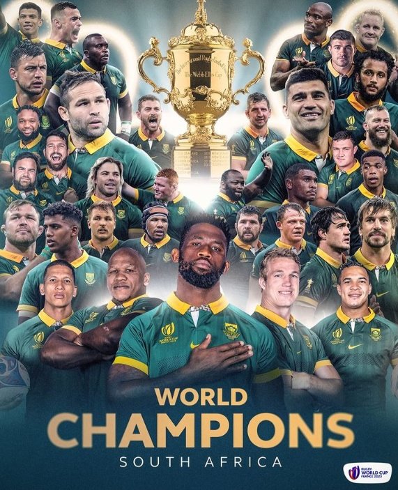 #RWC23Final #Springboks Tough game... Well done 🇿🇦🇿🇦🇿🇦🏆