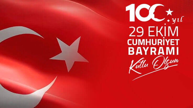 #29EkimCumhuriyetBayramı kutlu olsun