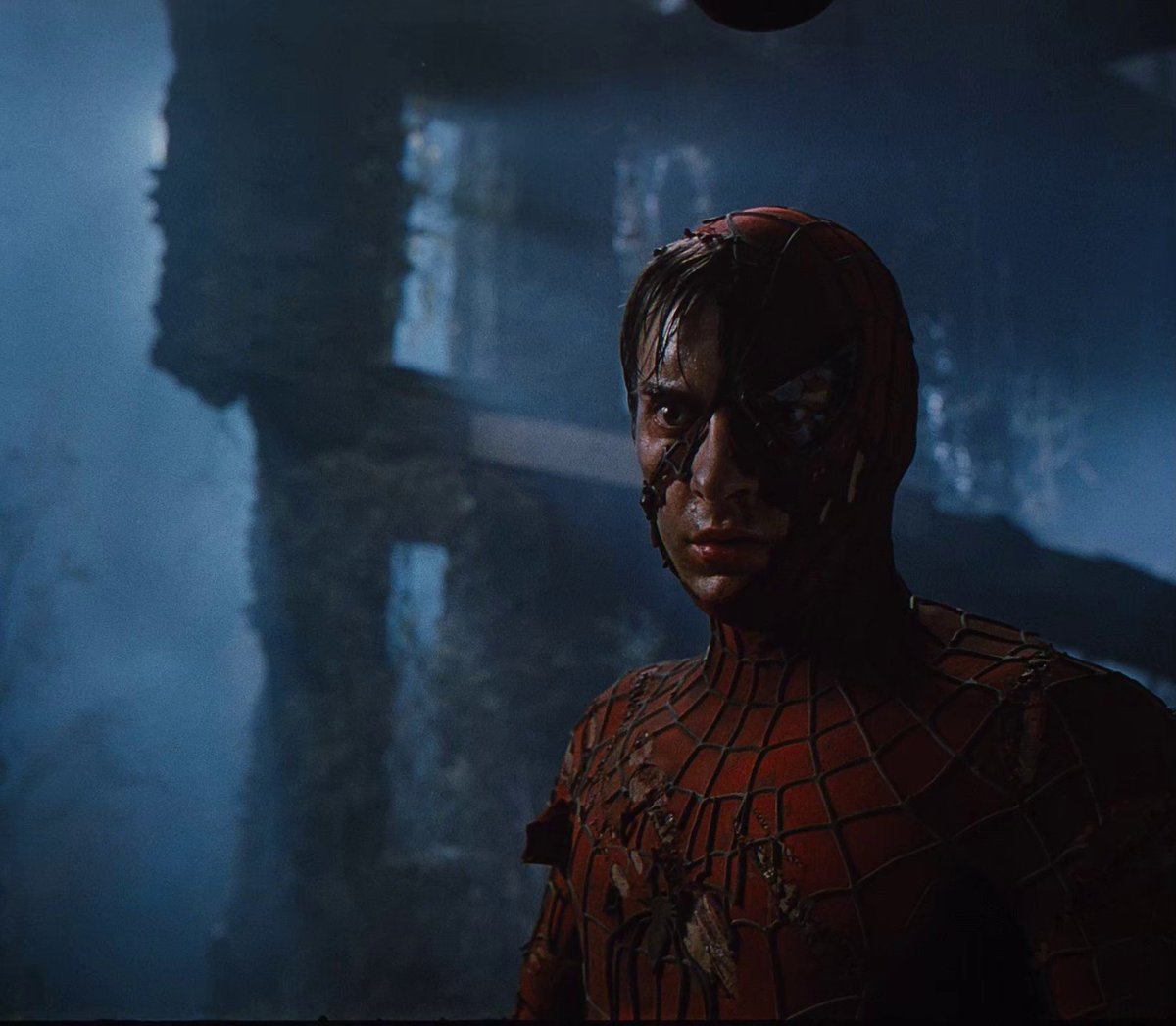 ennuirises's tweet image. they don't want you to know about spider-man in 35mm