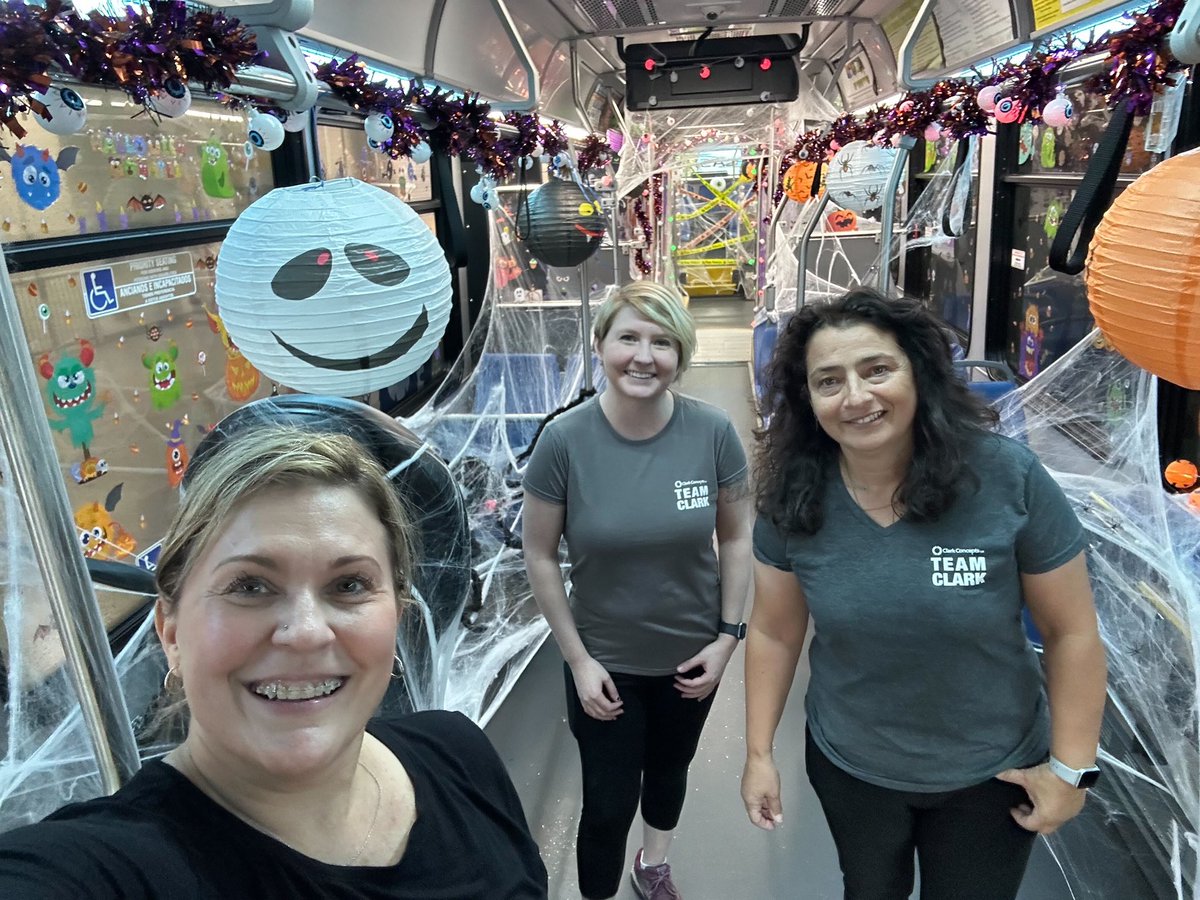 clarkconcepts's tweet photo. Team Clark had a blast decorating the Monster Flash Bus for the upcoming festivities at HalloWheaton. Go check it out Sunday!  @WheatonMD @MCDOTNow https://t.co/aQVI2j1qqg