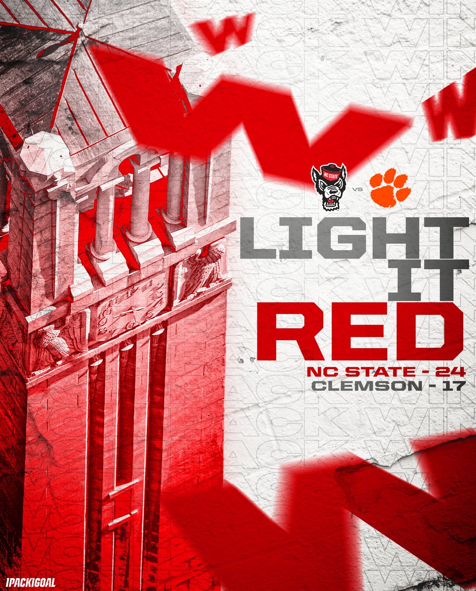 Wolfpack WINS!!

#1Pack1Goal