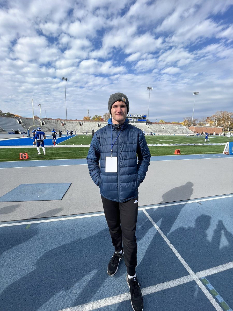 Thank you <a href="/DrakeBulldogsFB/">Drake Football</a> for a great visit today!!  <a href="/KohlsKicking/">Kohl's Kicking Camps</a> <a href="/tmehlhaff10/">Taylor Mehlhaff</a> <a href="/Coach_McCourt/">Michael McCourt</a> <a href="/DiscoverMuskie/">DiscoverMuscatine</a> <a href="/MuscatineIA/">Muscatine Profile</a>
