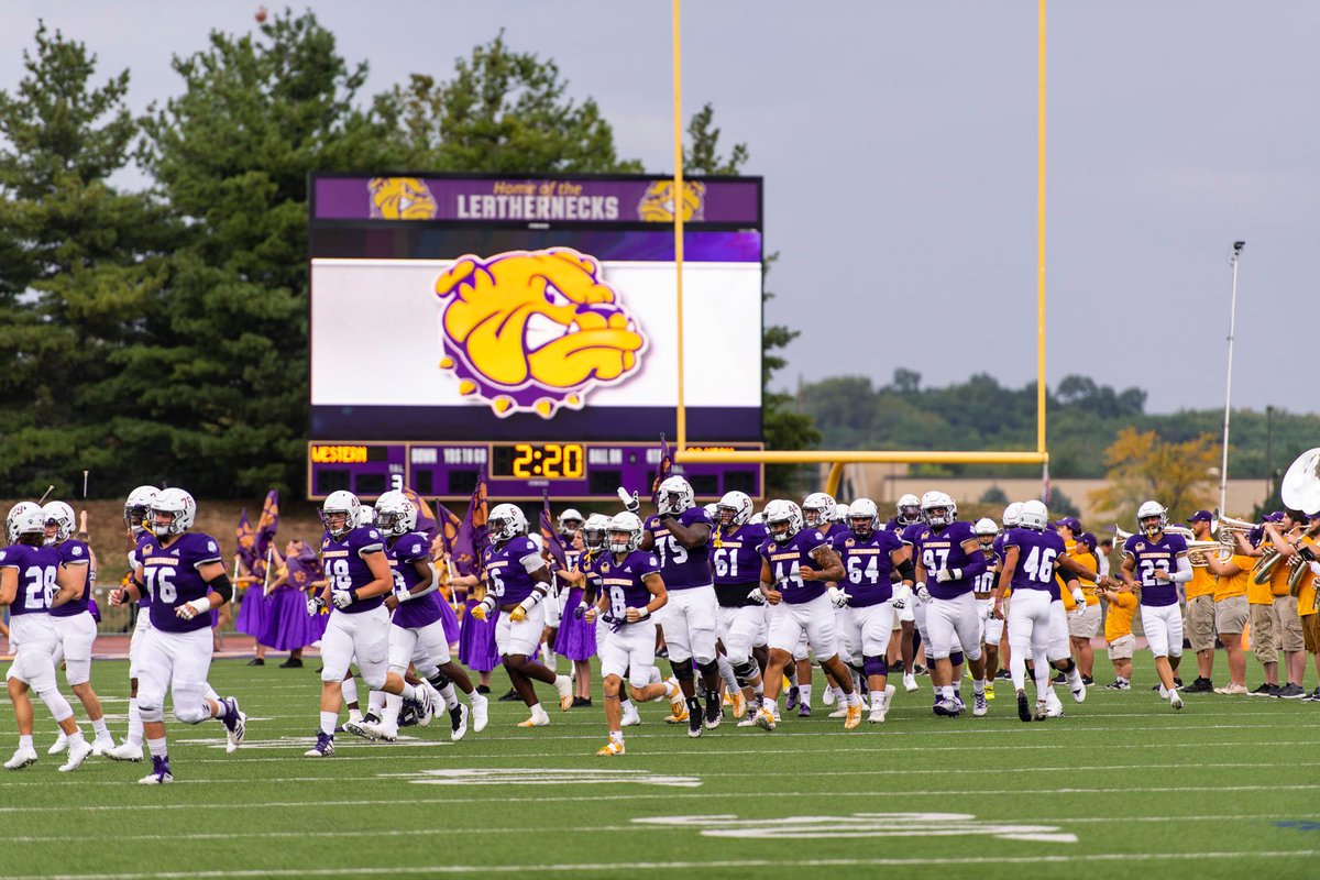 After a great game day and talk with <a href="/CoachGHardin/">Greg Hardin</a> I’m very excited to receive an offer from Western Illinois! 🟡🟣