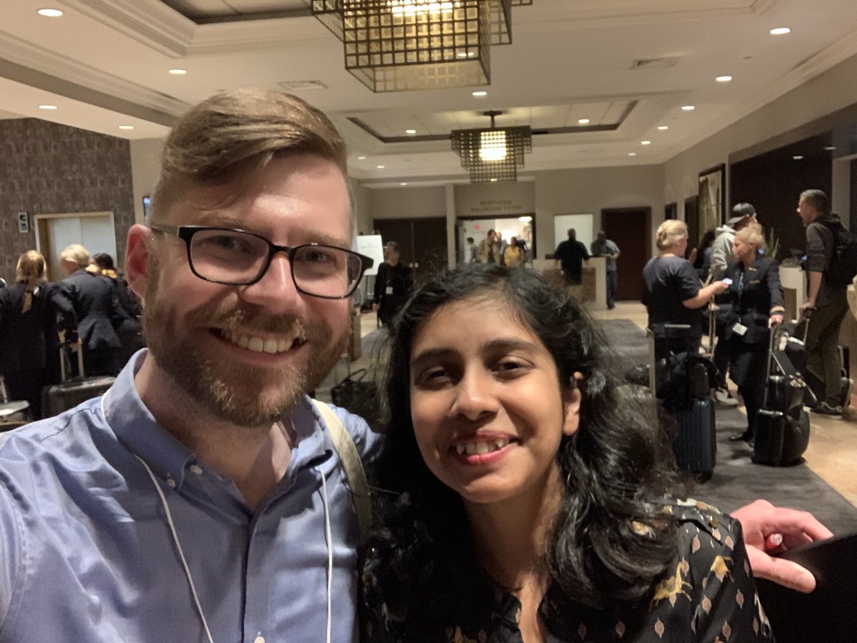 I loved getting to hang out with ⁦@ShinjiniChatto2⁩ in person for once at #msa2023 ⁦<a href="/msatweet/">MSA (Modernism)</a>⁩