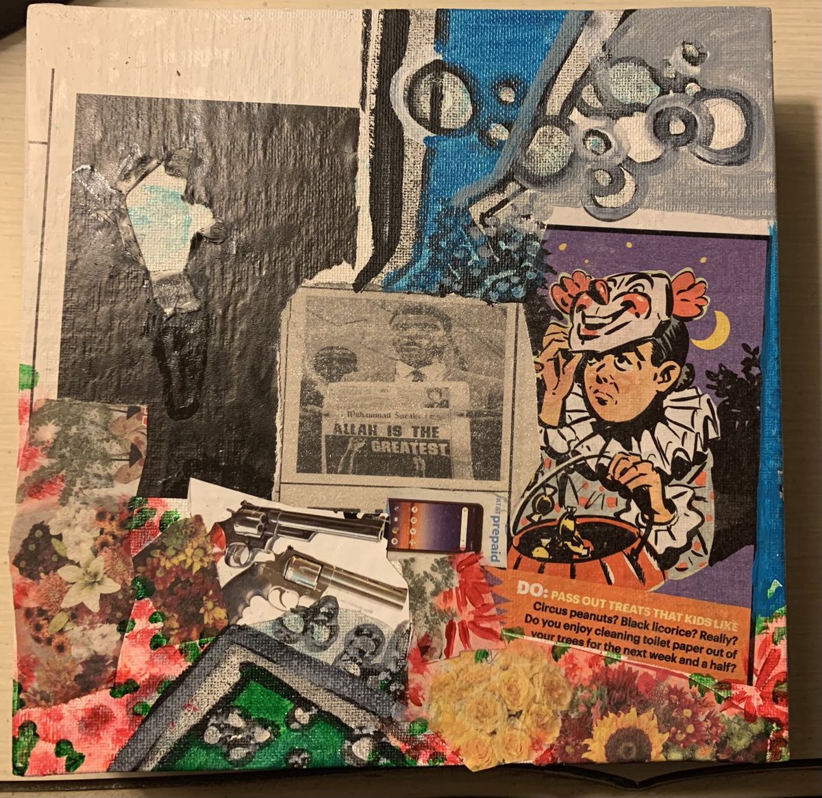 AnthonyJStagg's tweet photo. #STAGG #anthonystaggart #cutandpaste #livingartist #fineart #contemporaryart  #2manyhashtags https://t.co/rUS1KujHkG