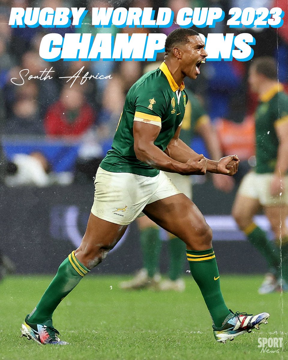 South Africa are champions once again! Latest: tinyurl.com/472hjnv8