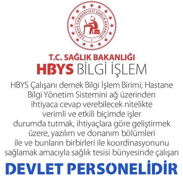 TAŞERON #HBYS Lİ™ tweet media