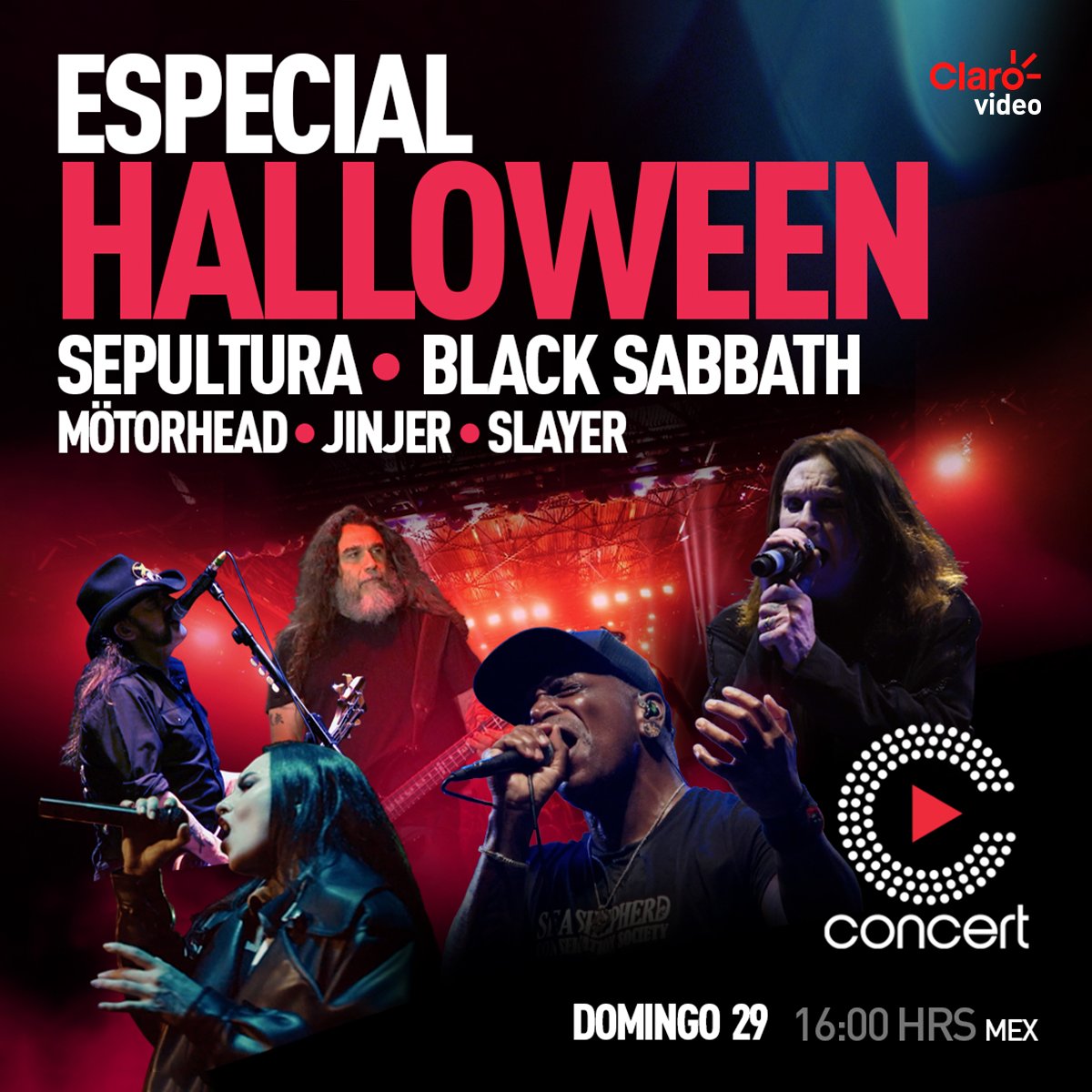 ClaroVideoMx's tweet image. Estos monstruos de la música te esperan en #ConcertChannel. 🤘 ¡No te pierdas este especial! 🎸 🎃  ow.ly/X7aM50Q1zQN