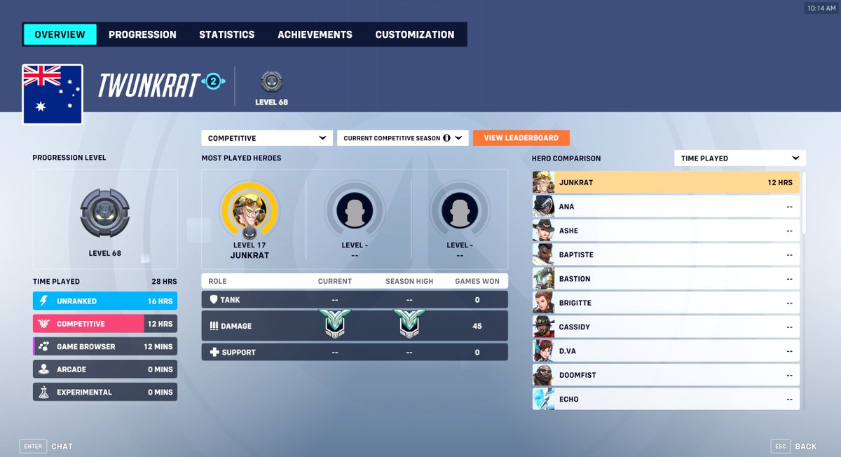 rockmonkeytv's tweet image. Junkrat Unranked to GM FINISHED 🫡
(HE'S ACTUALLY SO GOOD??)