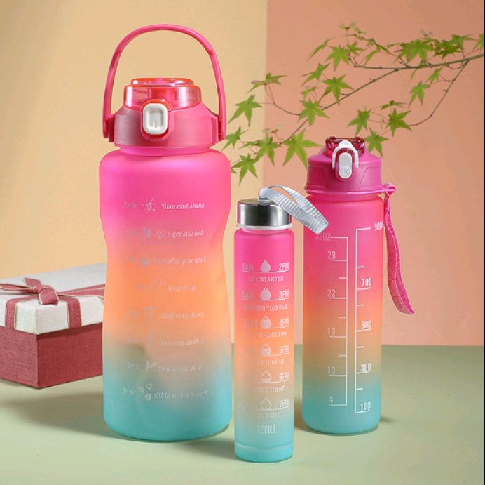 PromosVariadas's tweet image. Dê uma olhada neste Kit de 3 Garrafas com frases motivacionais! Colorida, uso para academia/treino e onde desejar! Por apenas R$29,99. Compre na Shopee agora! shope.ee/8UhsMjZoDT?sha…