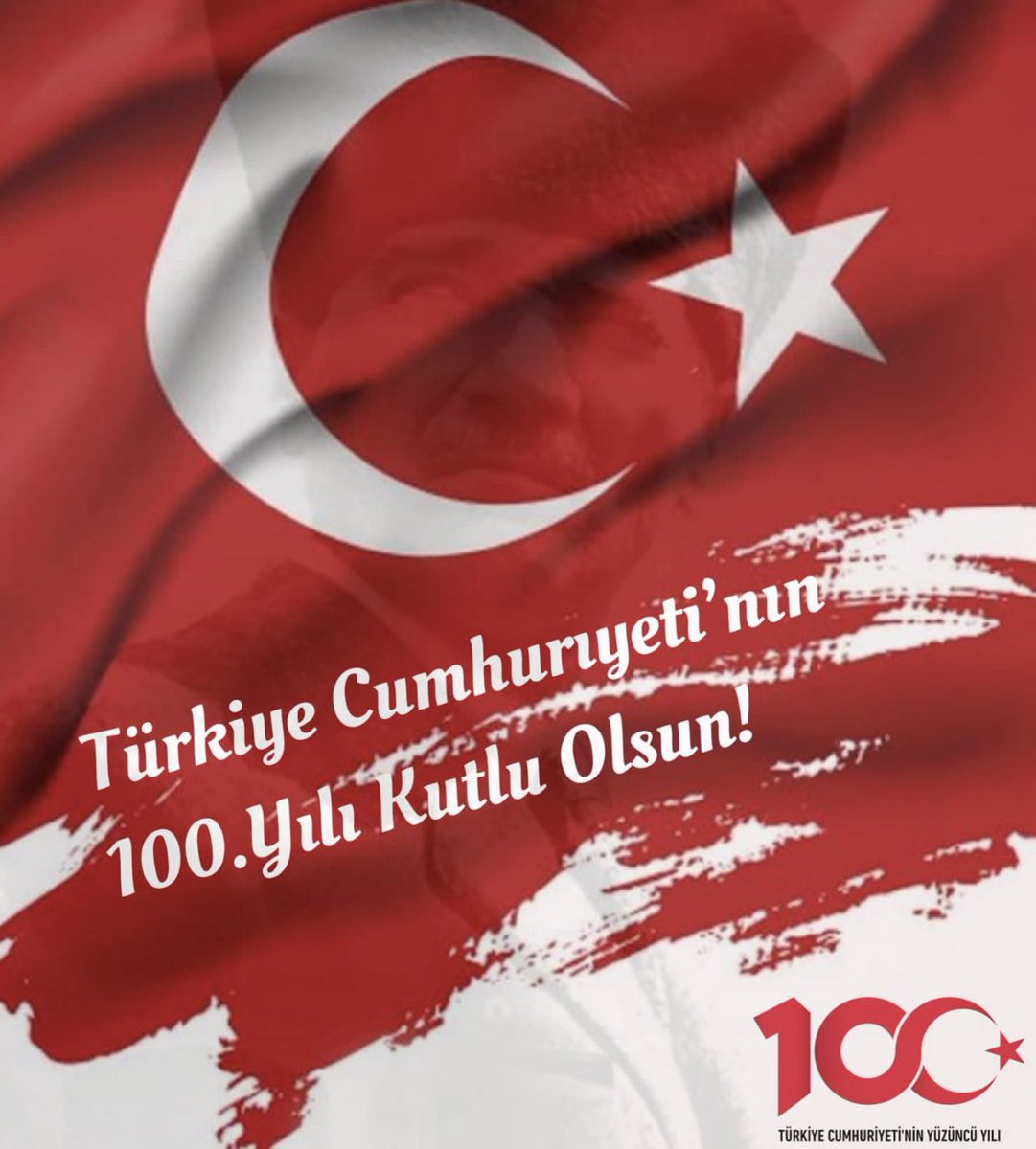 100. Yılın kutlu olsun 🇹🇷 Türkiyem @Turkiyee100yy @trpresidency @TCBakuBE