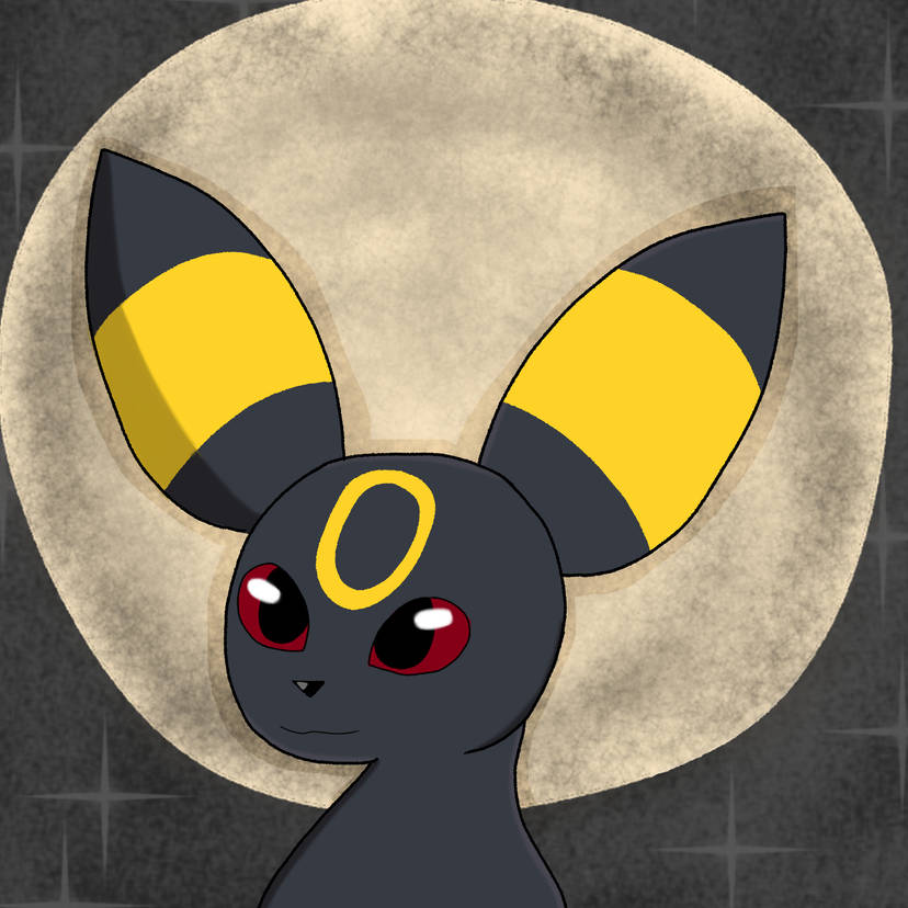 Umbreon is a dark-type eeveelution.  Pokémon desenho, Pokemon, Oc pokemon