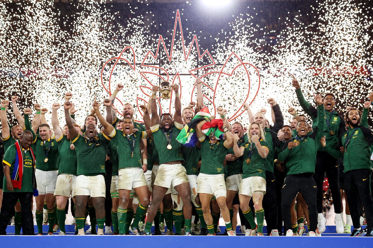 Back to back 🥹
#StrongerTogether #Springboks #RWCFinal #RSAvNZL