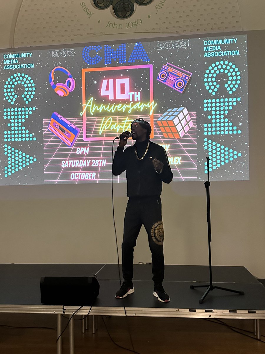ImSuzieSparkles's tweet photo. An awesome day in Leicester celebrating 40 years of the @community_media association! Loved meeting and chatting with so many like minded people with community radio in the core of their heart ❤️📻❤️ #CMfest23 https://t.co/Nt3QMvptk3