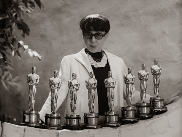 Edith Head, @Cal Class of 1919, was born October 28, 1897. Hired by Paramount's costume department in 1924, despite having no experience, she became one of Hollywood's greatest costume designers, working into the 1980s. Head received 8 Oscars and 35 Academy Award nominations.