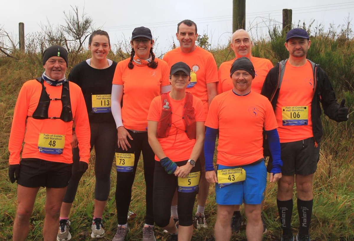 Gavin_Duff's tweet photo. Path of Condie half marathon some before and during pics completed it in 1:58:13 with 1457 feet of elevation was really hard and hilly scenery fantastic weather shit! Everyone done fantastic!! #pathofcondie #Montheweecounty #smileoryourdoingitwrong #ukrunchat https://t.co/hwgpgkSu3L