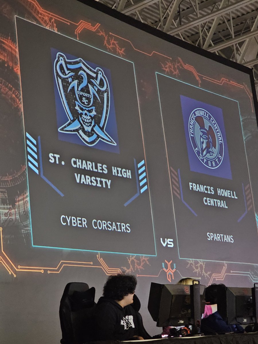 KevinRichmiller's tweet photo. St. Charles High Cyber Corsairs make it to the finals.  Let's go Pirates! https://t.co/4v9tfYNyZQ