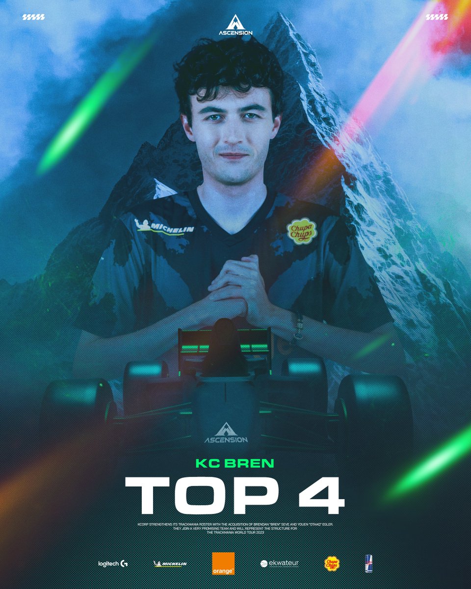 KarmineCorp's tweet image. La plus grande finale de l'histoire de Trackmania.

Il s'est battu jusqu'au bout mais il rate le titre à 4 misérables dixièmes de secondes…

Top 4 pour @Bren_TM2 sur cet #AscensionTN, on le retrouvera à la fin du mois en compagnie de @OtaaaqYouen pour la suite des Worlds 🏎️