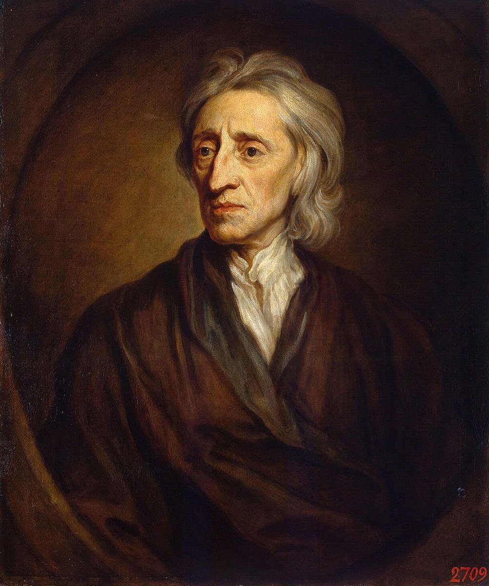 English intellectual #JohnLocke died #onthisday way way back in 1704. 🧠 #philosopher #physician #FatherofLiberalism #history #Enlightenment #epistemology #Empiricism #metaphysics #economics #consciousness #theoryofmind #civility #NaturalLaw #Locke #trivia