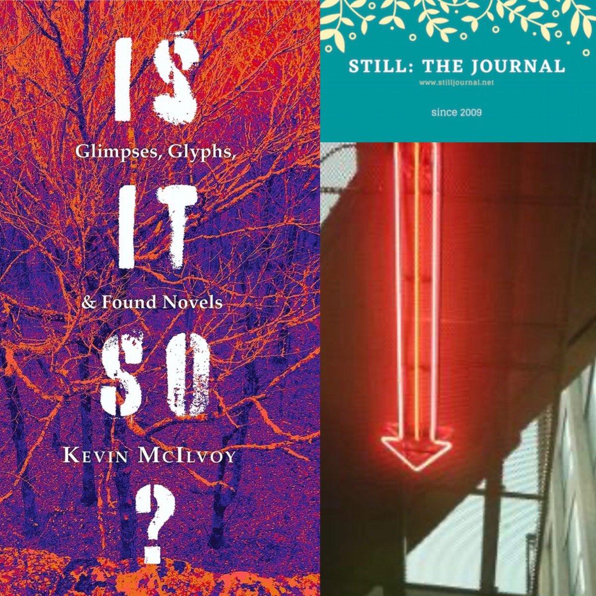 “McIlvoy mourns his losses and fills the pages with his constant wonder and awe, the joy of being attentive to this strange world.” 

<a href="/dale_neal/">Dale Neal</a>’s thoughtful review of Is It So? Glimpses, Glyphs, &amp; Found Novels (11/7) by <a href="/KevinMcilvoy/">Kevin McIlvoy</a>, in @still_journal  stilljournal.net