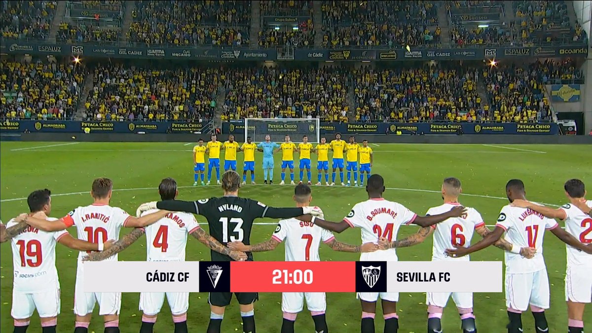 Full Match: Cadiz vs Sevilla