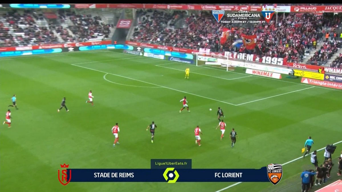 Reims vs Lorient Full Match - Ligue 1 2023