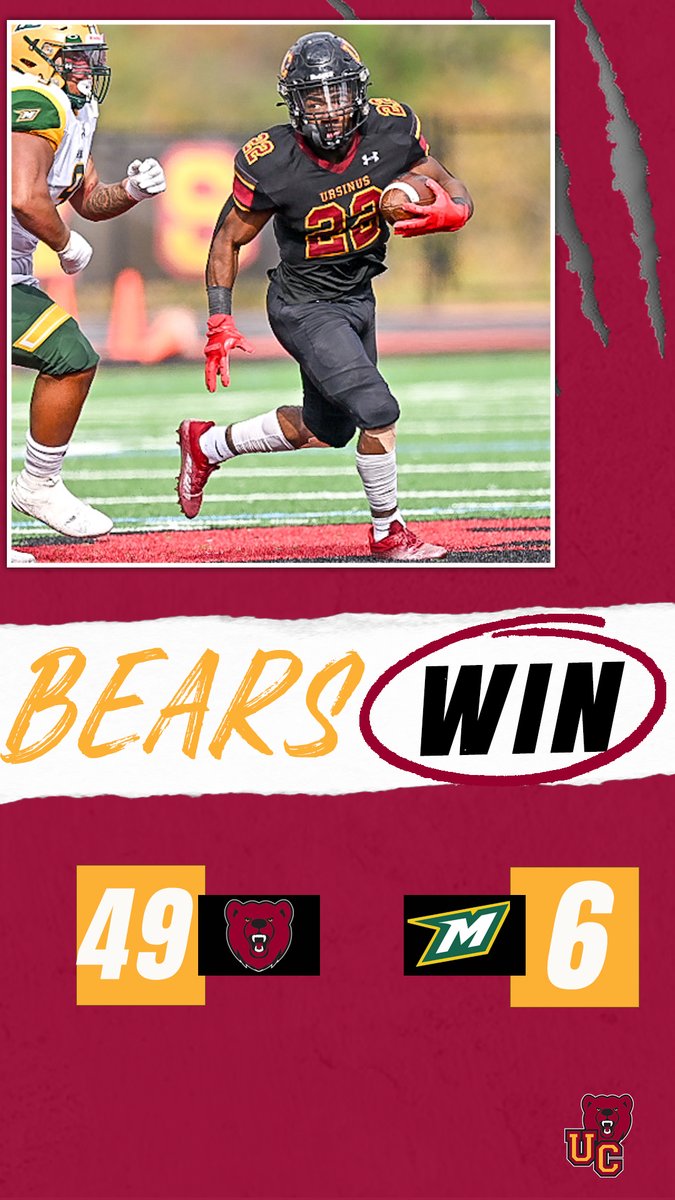It was indeed a very happy homecoming for <a href="/UrsinusFootball/">Ursinus Football</a>! #UpTheBears