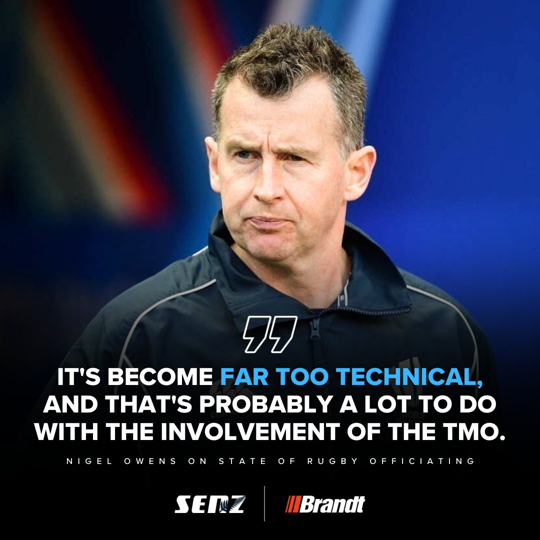 Retired rugby referee Nigel Owens said this before the final, but it's a quote that has aged perfectly two days later. MORE 👉 bit.ly/3s896BX