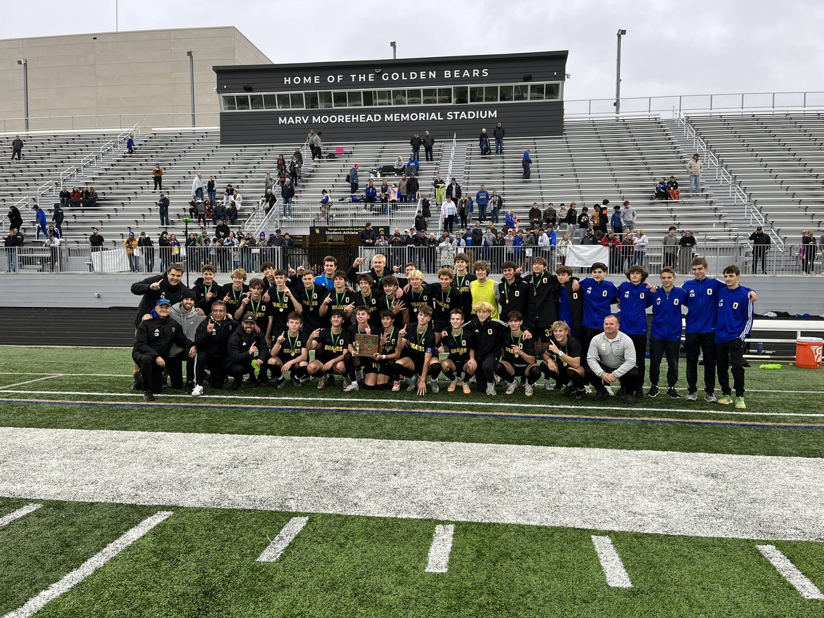 Congrats Braves! District Champions! <a href="/Braves_Soccer/">Olentangy Braves Soccer</a> <a href="/OHSathletics/">OHS Athletics</a> #BeBRAVE
