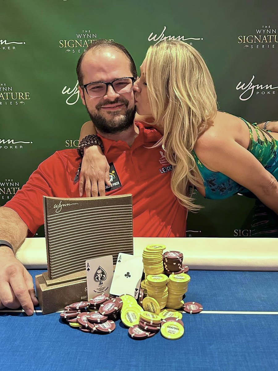 We want to Congratulate Matt Stout with @Charityseriesofpoker

He won the Wynn $600 for $42k in September!

Join Matt for the next #COSP Event ♠️

#ClientLove #Charity #WinnersTable #PokerForACause #SKC