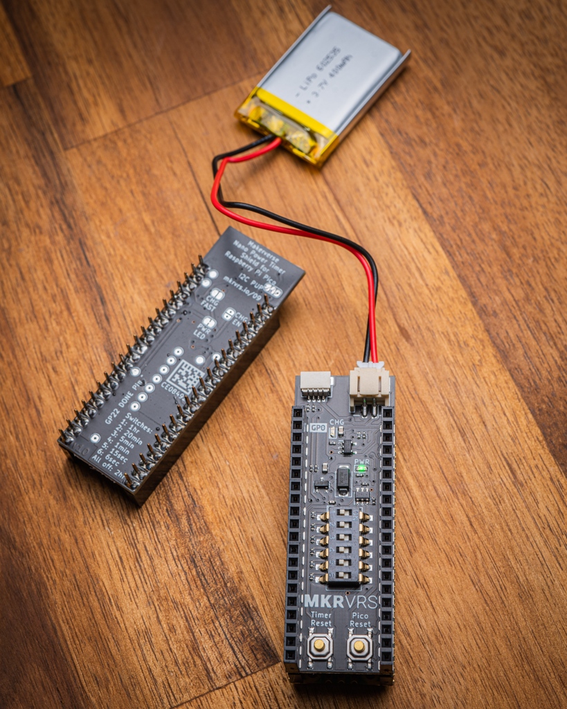 CoreElecAU's tweet photo. Extend the battery life of your Pico projects with the #Makerverse Nano Power Timer HAT for Raspberry Pi #Pico. Power-cycle your projects periodically, have them complete their function, and then power off until the next interval.โ
https://t.co/xU9lPeSiXh https://t.co/zfqjVYnQXU