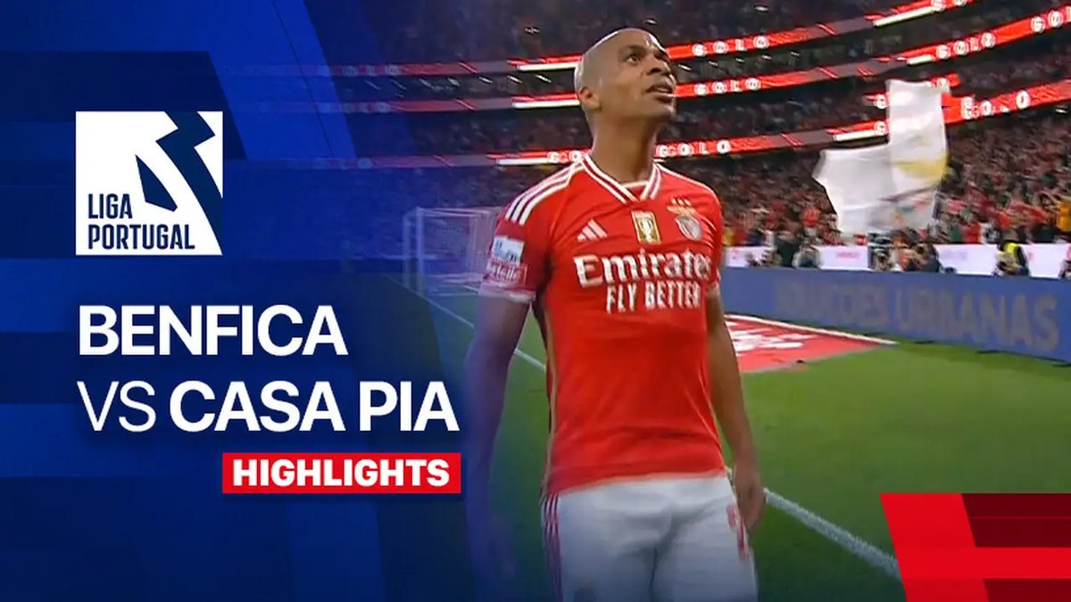 Benfica vs Casa Pia Full Match Replay