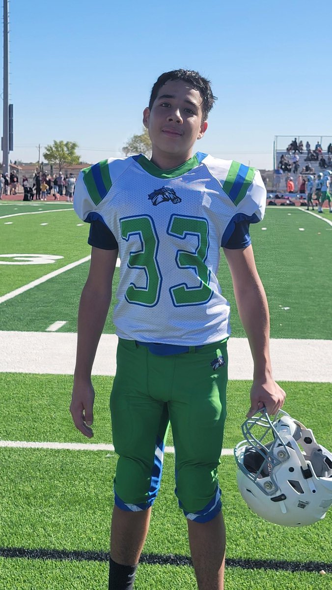 First middle school football game for the oldest of my P&amp;J at <a href="/WDSlider_MS/">Slider Middle School</a>. His stats are not important right now. Extremely proud of his attitude,  effort, competitiveness, sportsmanship, and teamwork. Great win for the Stallions!! <a href="/ETelas_MHS/">Elena Telas</a>