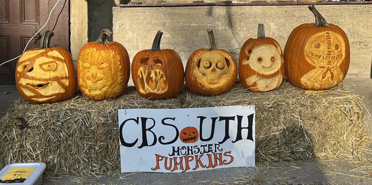 Central Bucks High School South NAHS “monster”pumpkins for at Moravian Tile Works Pumpkinfest 2023 ⁦<a href="/CBSDSchools/">Central Bucks SD</a>⁩ ⁦<a href="/CBSouthHS/">CB South</a>⁩ ⁦<a href="/CBSDart/">Cҽɳƚɾαʅ Bυƈƙʂ Aɾƚ</a>⁩