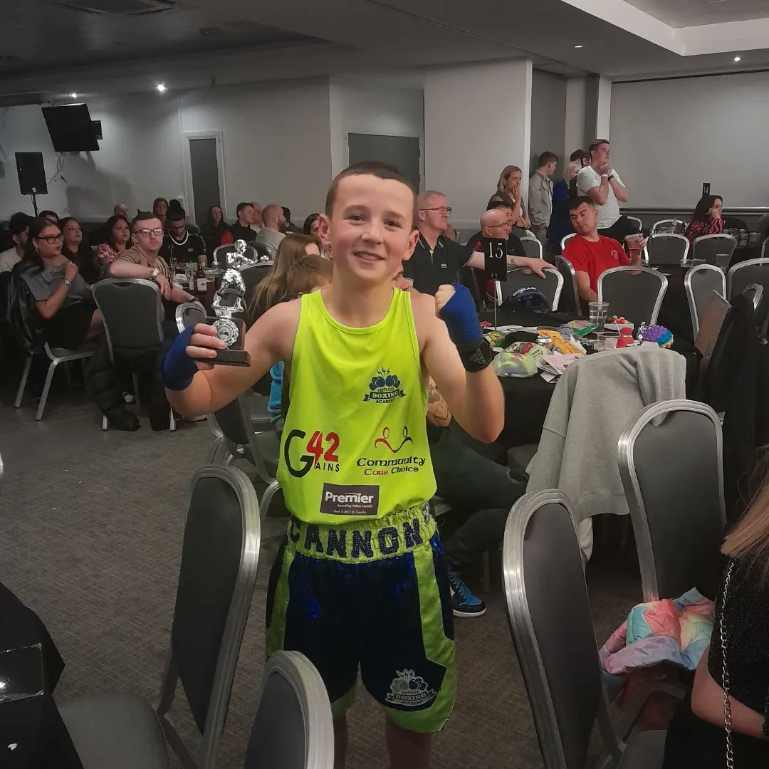 Congratulations to my young nephew another one under the belt kid 🥊🥊