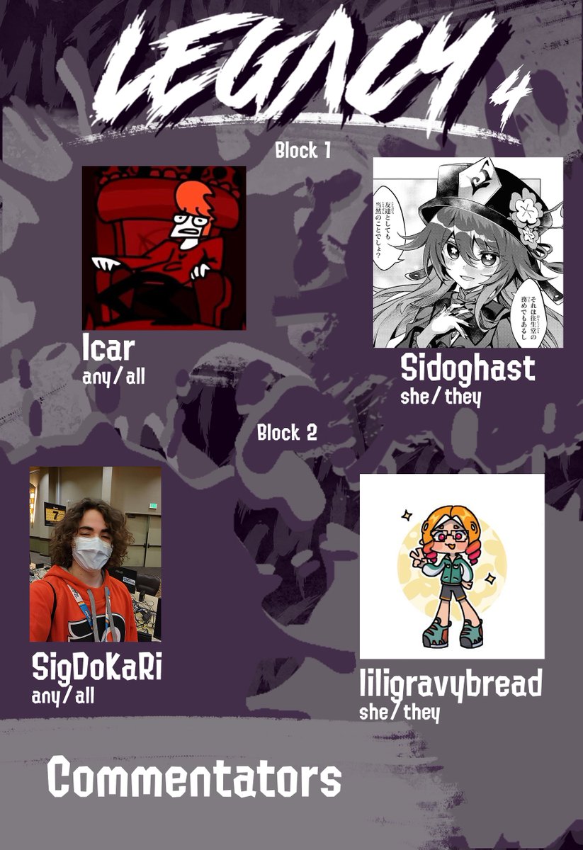 LEGACY_spl's tweet photo. We have our last teams and commentators for qualifiers! You won't want to miss these teams last chance to lock in and get their ticket to finals! https://t.co/aq8b8tLrI8
