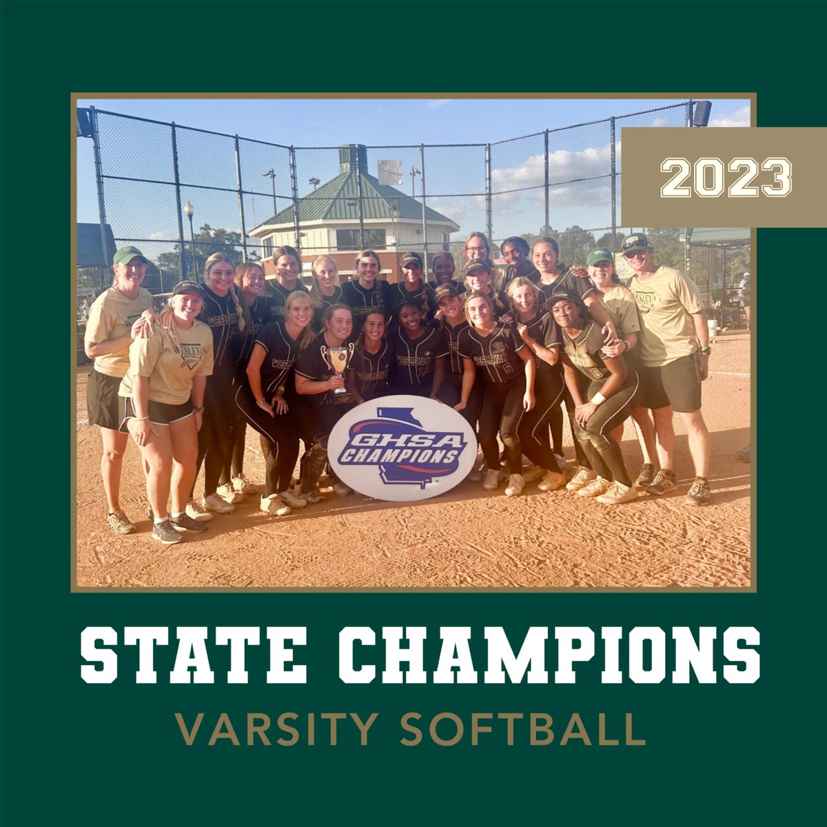 Wesleyan Wolves (@wesleyanwolves) on Twitter photo Congratulations to your 2023 GHSA State Softball Champions! #3peat 🐺 <a href="/Softball_Wolves/">Wesleyan Softball</a> Congratulations to your 2023 GHSA State Softball Champions! #3peat 🐺 <a href="/Softball_Wolves/">Wesleyan Softball</a>