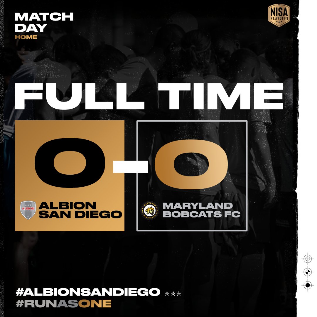 WHAT. A. GAME!!!!! 🔥
ALBION SAN DIEGO ADVANCE TO THE SEMI-FINALS AFTER WINNING 8-7 ON PENALTIES!!!

Stay tuned for info on the semi-final match!! 💪 #GOALBION!!!!

#FullTime #ALBIONSanDiego #RUNASONE