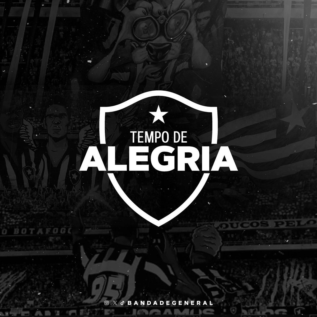 É TEMPO DE ALEGRIA #PraConquistarOBrasil

Hoje tem BOTAFOGO! Chegou o grande dia do lançamento da nova música da torcida alvinegra, que vem agitando as redes nos últimos dias!

Quem aí já decorou a letra?
“Chegou a hora da volta por cima...” 🎶⭐️

Somos BOTAFOGO. 🔥