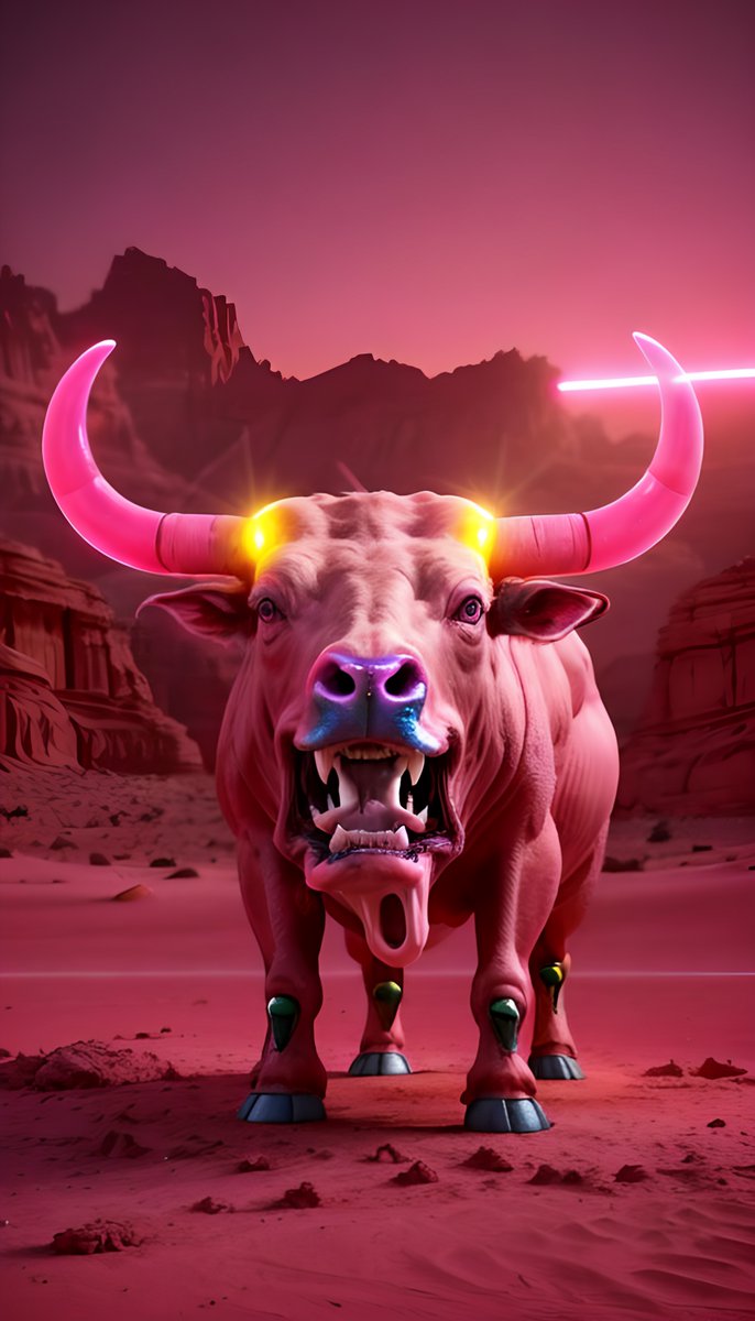 XI_leopard's tweet photo. Check 'Bull # 1' collectible @HelloUncut https://t.co/7hcvmp5Qtr
#AIart #digitalart #AIartists #AIArtCommunity #NFT #NFTCollection #Ucunt #Pink #Bulls https://t.co/lGjMkK3paJ