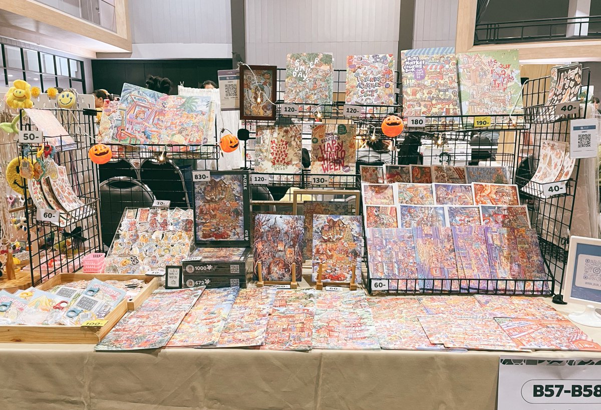 วันนี้วันสุดท้ายแล้ว 🎃👻
#YOLOartmarket2023 
11.00-20.00
บูธ b57-58 ค่า