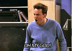 RIP Chandler. Oh. My.God.