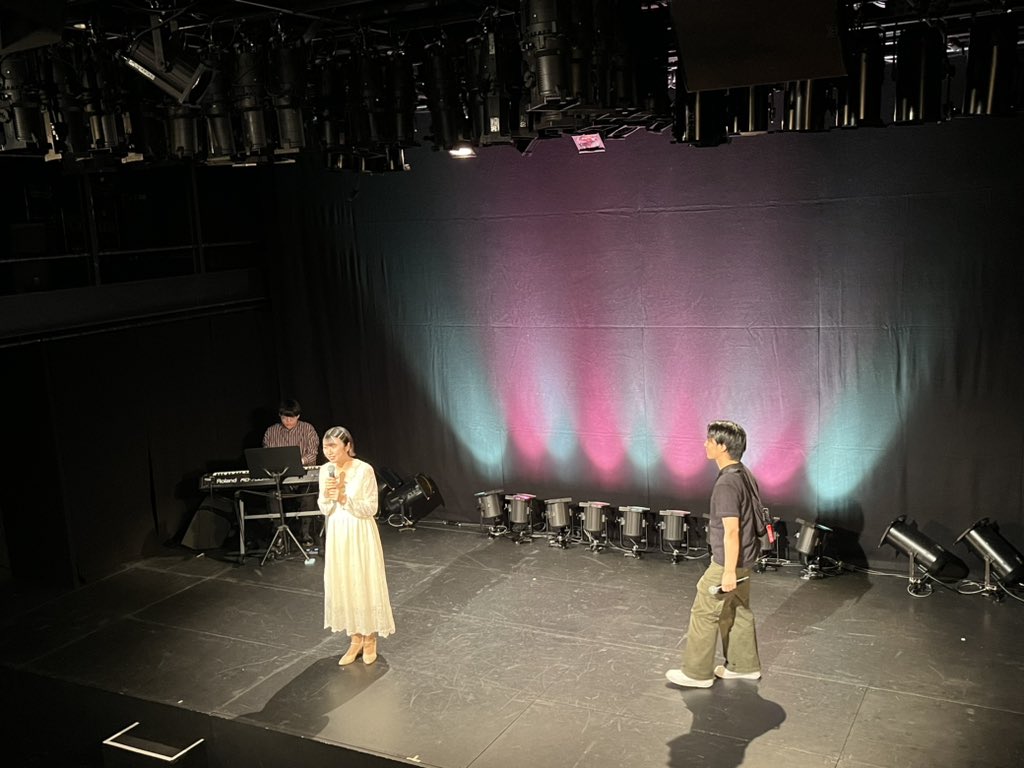 ミュージカルライブ Through the Door
リハーサルの様子です！
浅草九劇にて、本日✨️

当日券もございます是非お越しください！