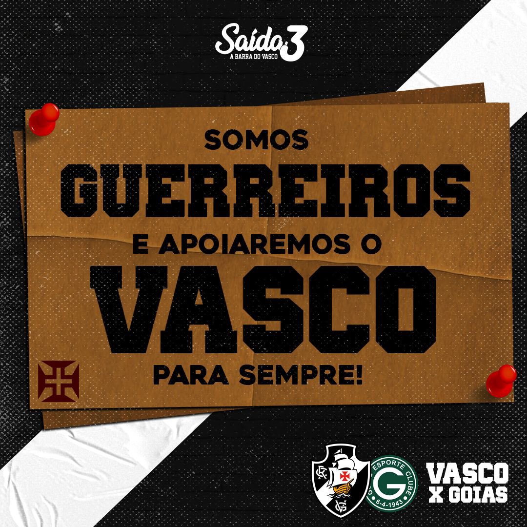 gdavg_'s tweet photo. DIA DE VASCO!
Desde 2006 nosso lema é apoiar o Vasco os 90 minutos sem parar.
Escolhemos ser Vasco em todos os momentos e desta vez não será diferente.
GUERREIROS DO
ALMIRANTE ✠ DESDE 2006
#Vasco #CRVG #GDA #GuerreirosdoAlmirante #saida3 #DiaDeVasco https://t.co/aKCMMx3lbL