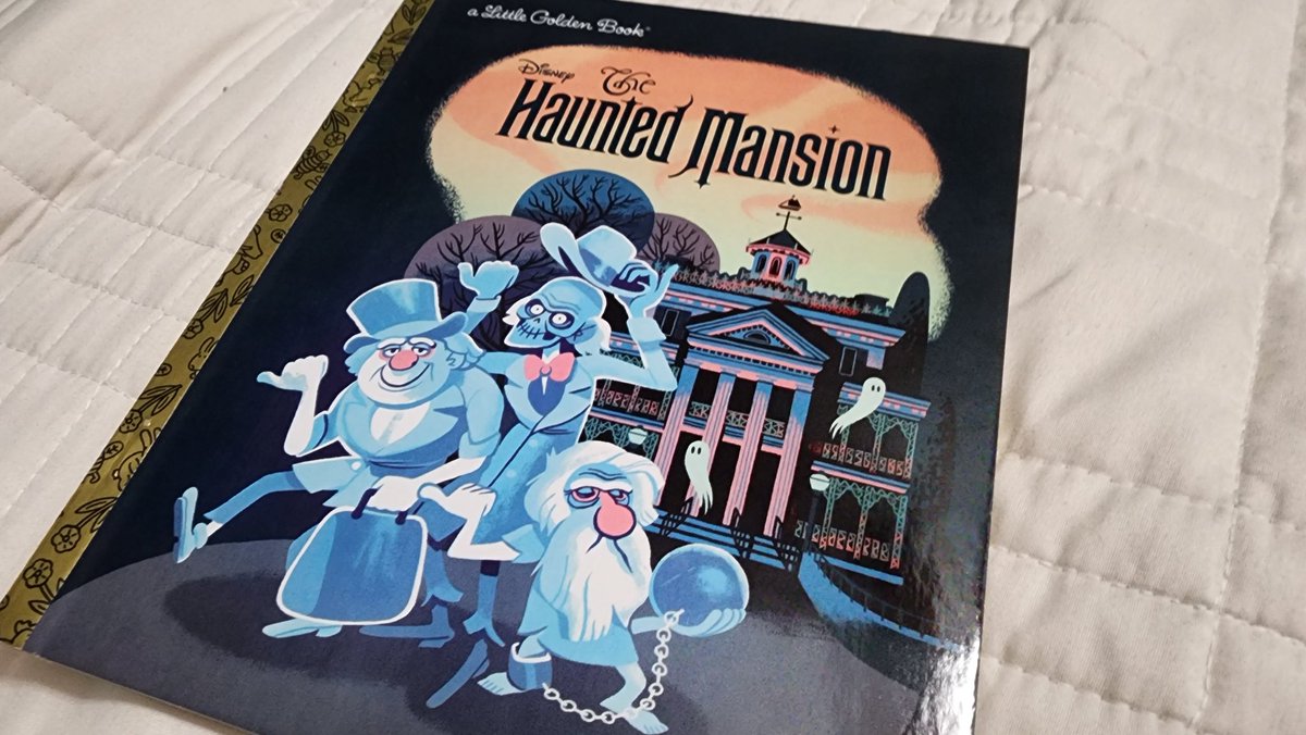 Had to pick this one up! #HauntedMansion #littlegoldenbook