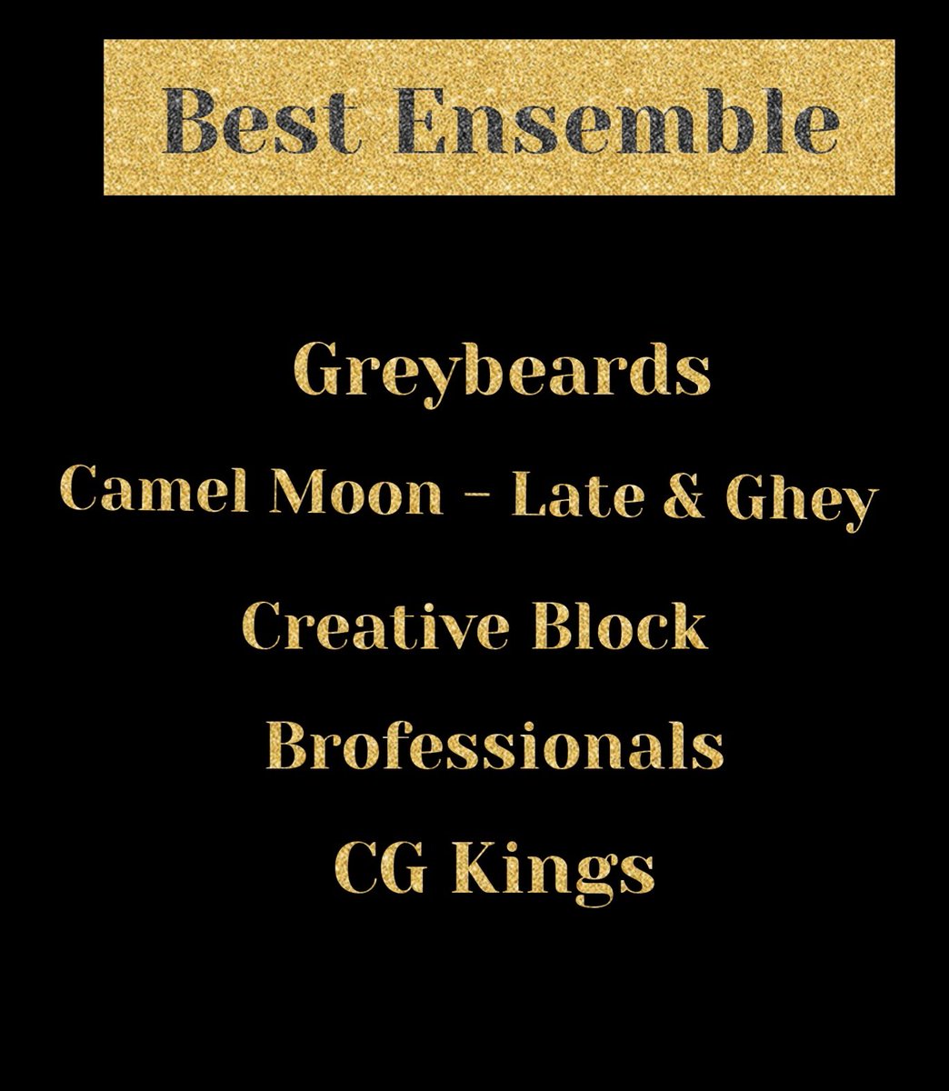 Amanda_B_4's tweet image. 🏆 Award Nominations 🏆

1st 20 #Noms were taken. Voters given 3 votes. Top 5 winners taken as award show nominees. Only half the categories were decided tonight.

And the NOMINEES for the 4th Annual Nobody Gives a Damn Awards are: