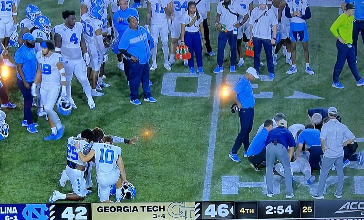 Go Heels! (@carolinablumoon) on Twitter photo <a href="/jahvaree/">Jahvaree “J5” Ritzie</a> <a href="/_kruck75_/">Kaimon Rucker</a> <a href="/DrakeMaye2/">Drake Maye</a> …I see y’all! The power of prayer is important! I also saw him sit up when y’all was praying. Holy Spirit is moving! <a href="/jahvaree/">Jahvaree “J5” Ritzie</a> <a href="/_kruck75_/">Kaimon Rucker</a> <a href="/DrakeMaye2/">Drake Maye</a> …I see y’all! The power of prayer is important! I also saw him sit up when y’all was praying. Holy Spirit is moving!