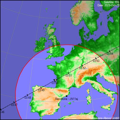 EA3IEK_4998URE's tweet photo. Two more #ISS #PD120 #SSTV copies, from the pass immediately after (0247UT with 35deg elevation), using the same equipment and software! In this case, my line of sight towards the station wasn't as clear as before, so I got some QSB in the signals... Still, not too bad I'd say!👍 https://t.co/CKwkgMGBoO