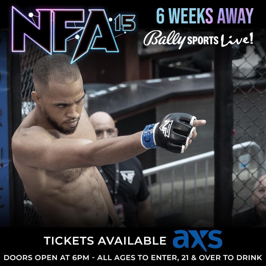 Nemesisfighting's tweet image. 6 short weeks and we&apos;re back with Nemesis 15. Tickets are selling FAST; get yours while they last‼️

🎟 bit.ly/NEMESIS15 
📆 December 9, 2023
🏟 @BPVSTL 
🖥 Streaming live at NFAfights.com

#NemesisFightingAlliance #localmma #livemma #stlmma  #MMA #NFA #STL